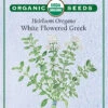 White Flowered Greek -Parkseed Shop 3014OOregGreek